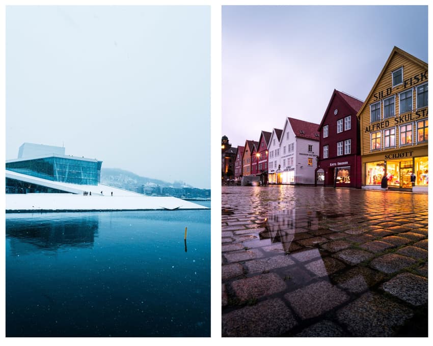Oslo versus Bergen: Five big differences between Norway's two largest cities 