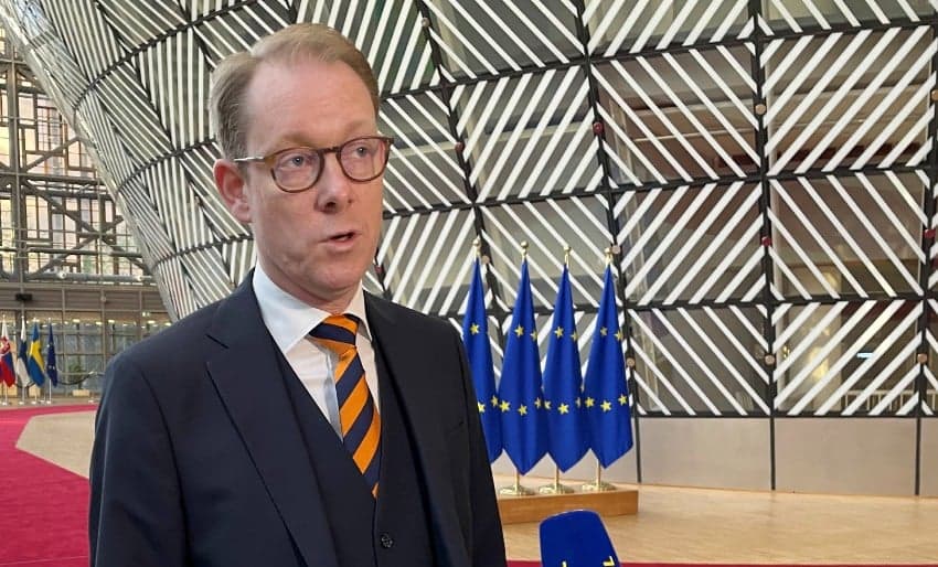 Swedish FM: 'improper' for me to try to stop Turkey embassy Koran burning