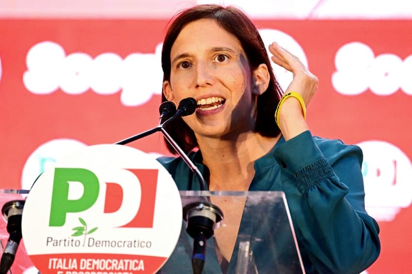 Italy's left-wing Democratic Party elects first woman leader