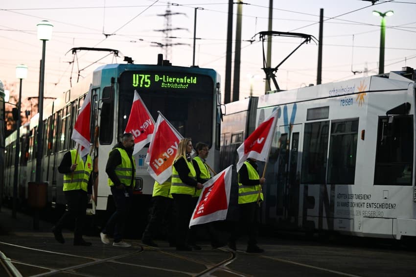 What to know about the transport strikes in North Rhine-Westphalia