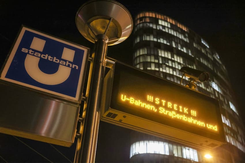 Germany to see another nationwide public transport strike on Friday