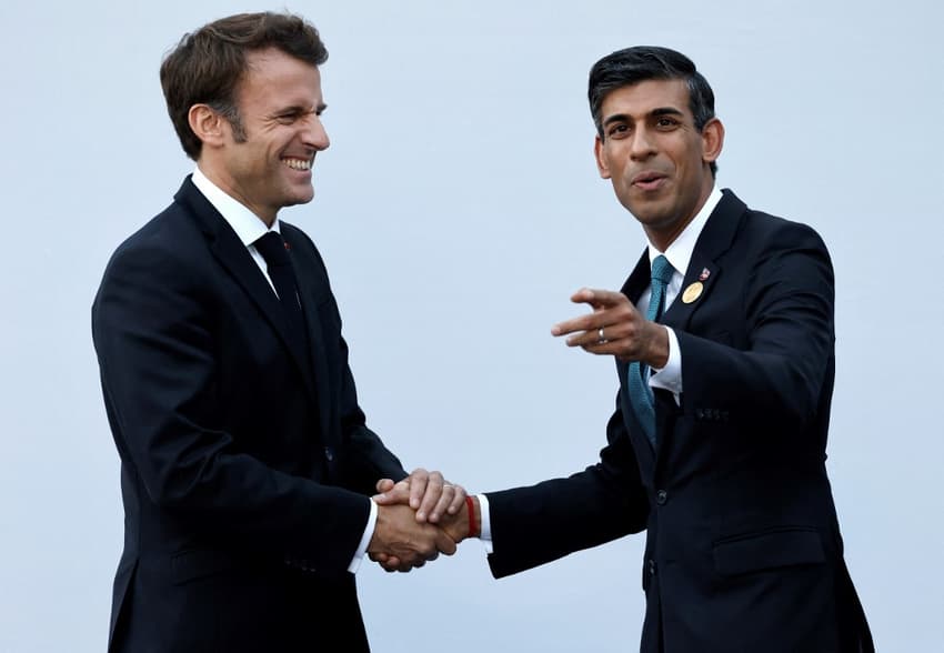 Macron and Sunak seek to overcome years of Franco-British feuding