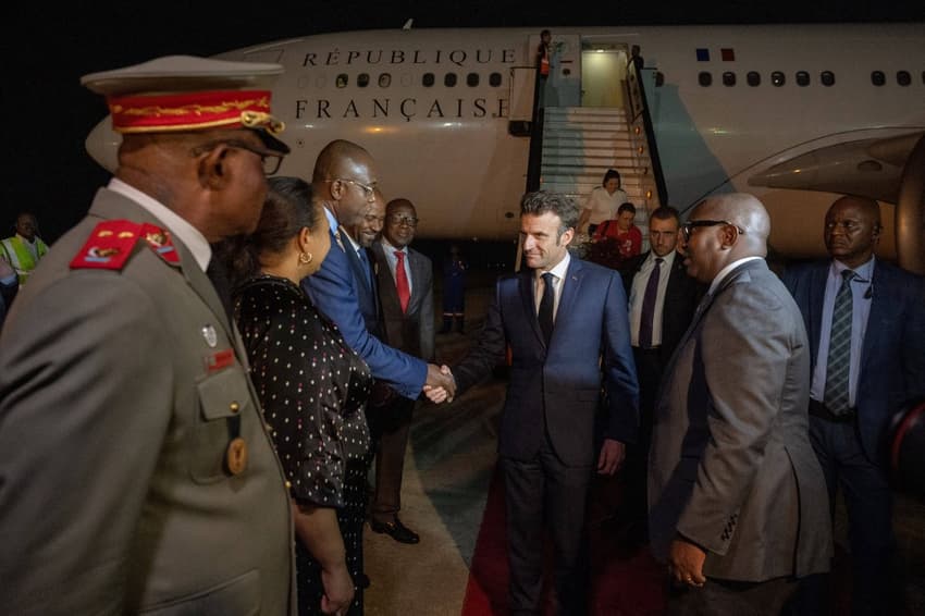 France's Macron takes Africa push to Brazzaville ahead of Kinshasa