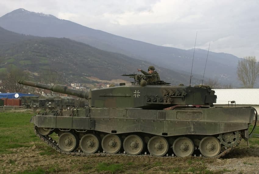 Spain to send six Leopard tanks to Ukraine after Easter
