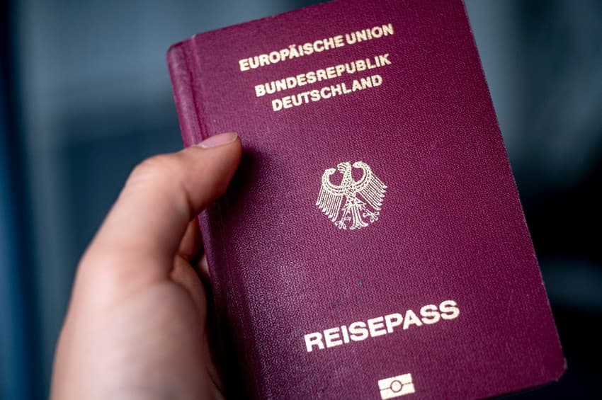 German passport ranked joint second 'most powerful' in world