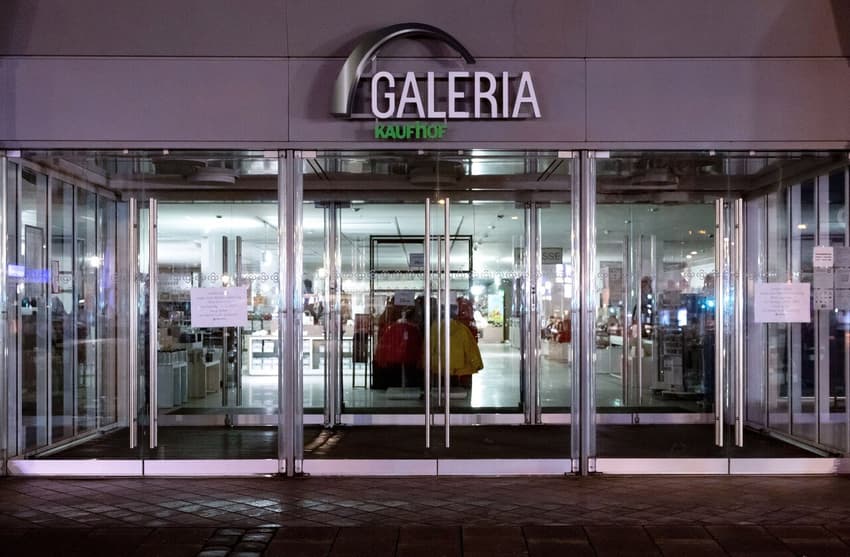 German department store Galeria Kaufhof closes 52 shops