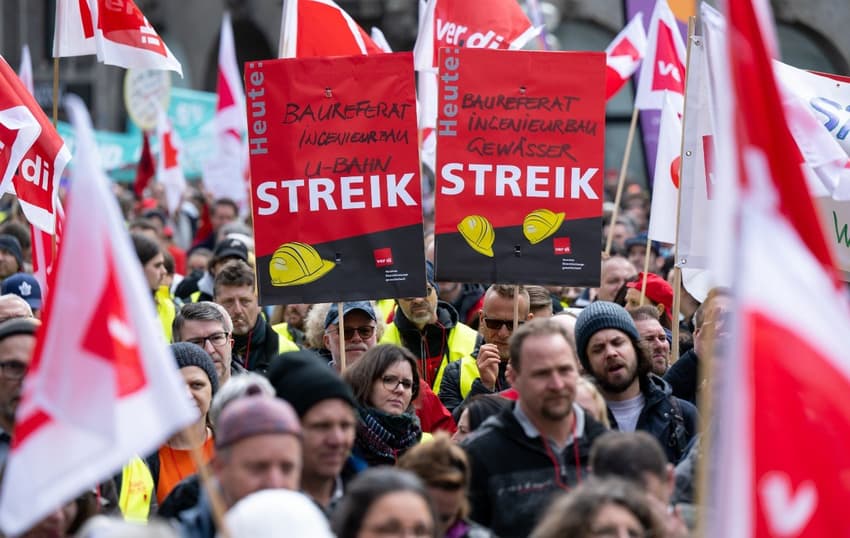 EXPLAINED: What to expect during Monday's 'mega strike' in Germany