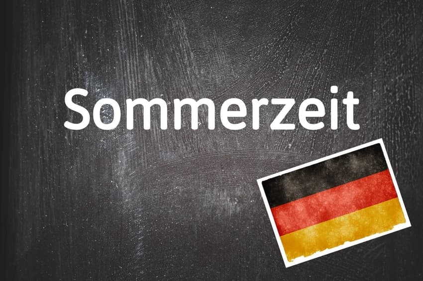 German word of the day: Die Sommerzeit