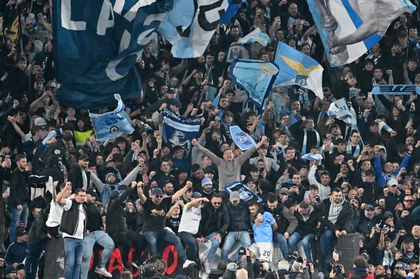 Lazio handed suspended stand closure after fans' anti-Semitic chants