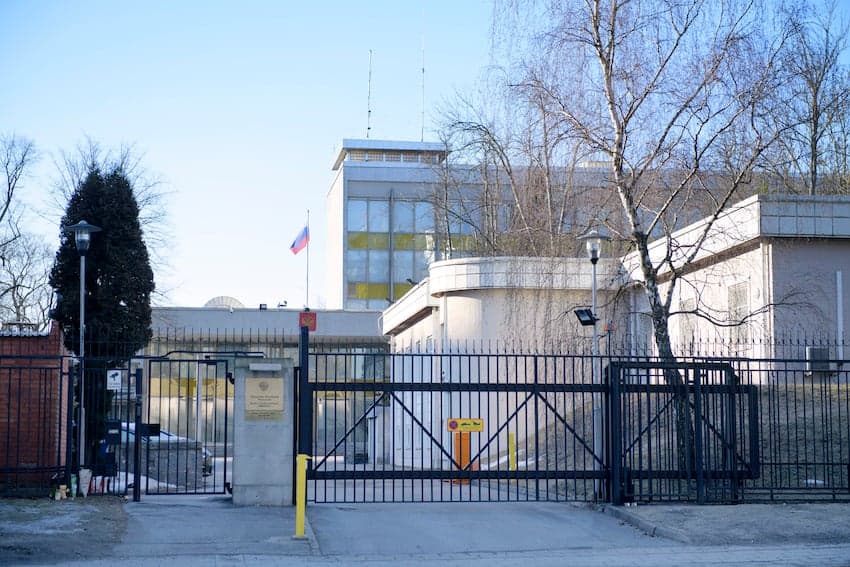 Sweden expels five Russian diplomats for 'breaking Vienna Convention'