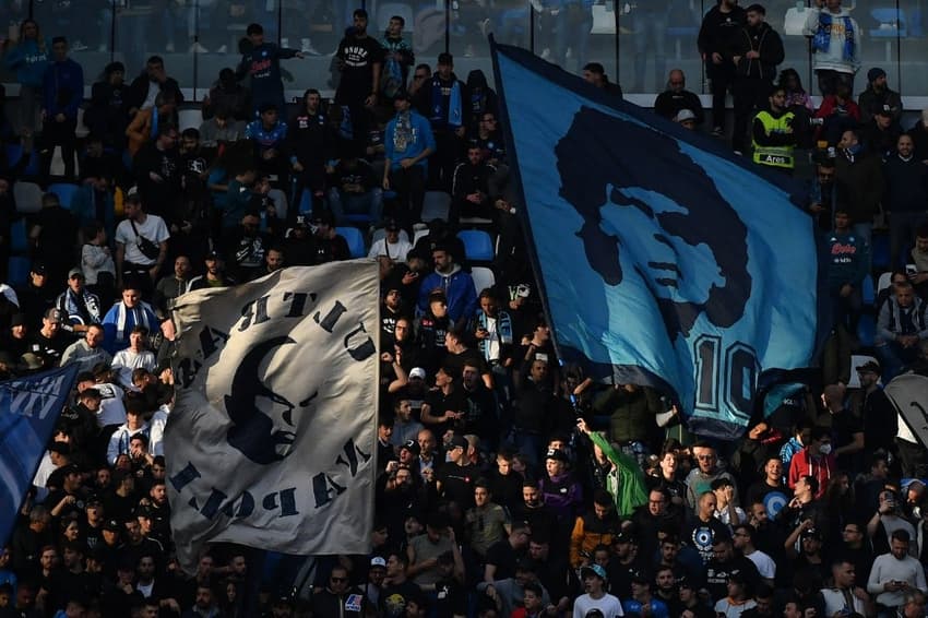 Napoli football fans told to avoid 'dangerous' Vesuvius celebrations