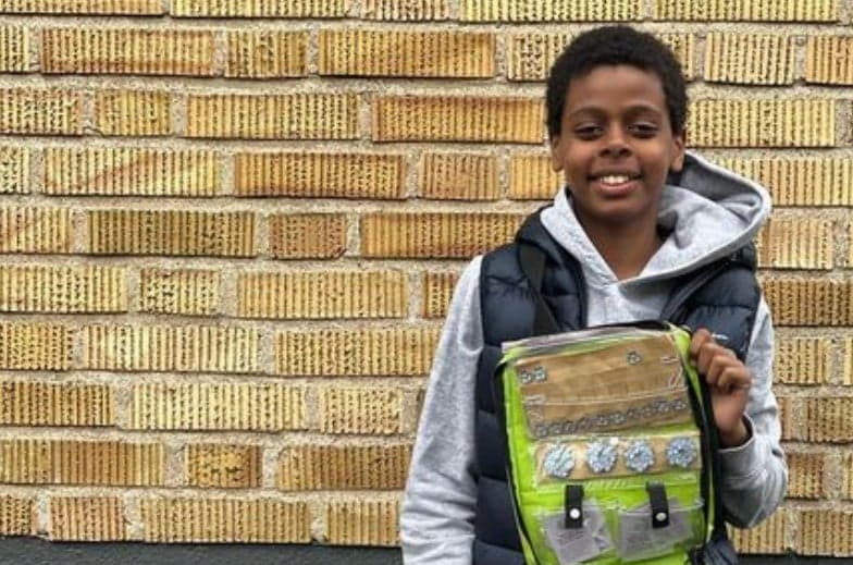 'Like winning the lottery': Child raises over two million kronor selling charity pins