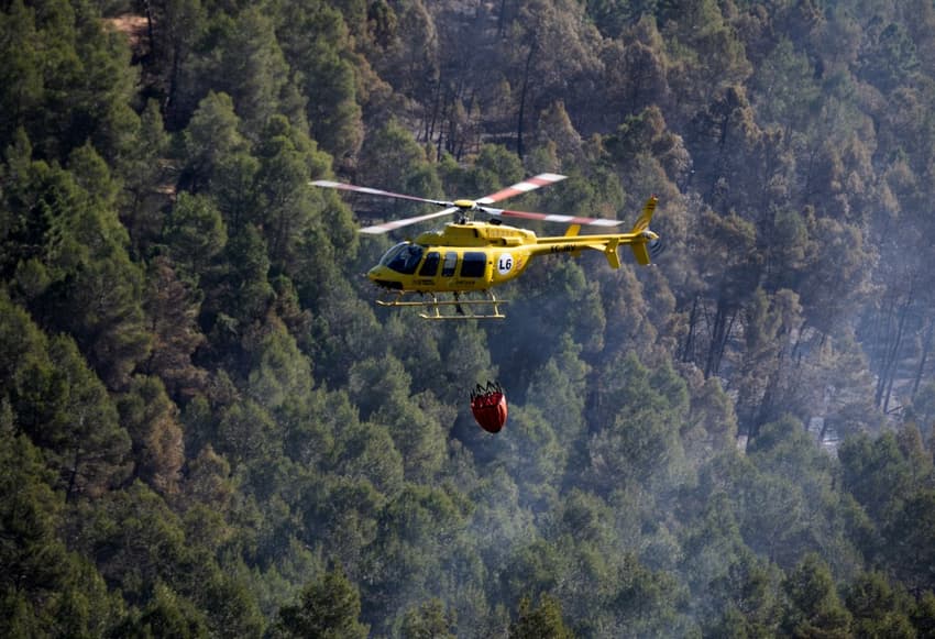 Spain says containing wildfire as conditions improve