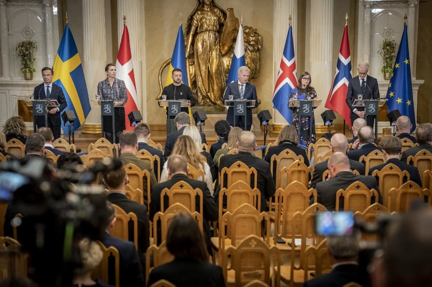 Norway’s PM says Nordics united in support of Ukraine