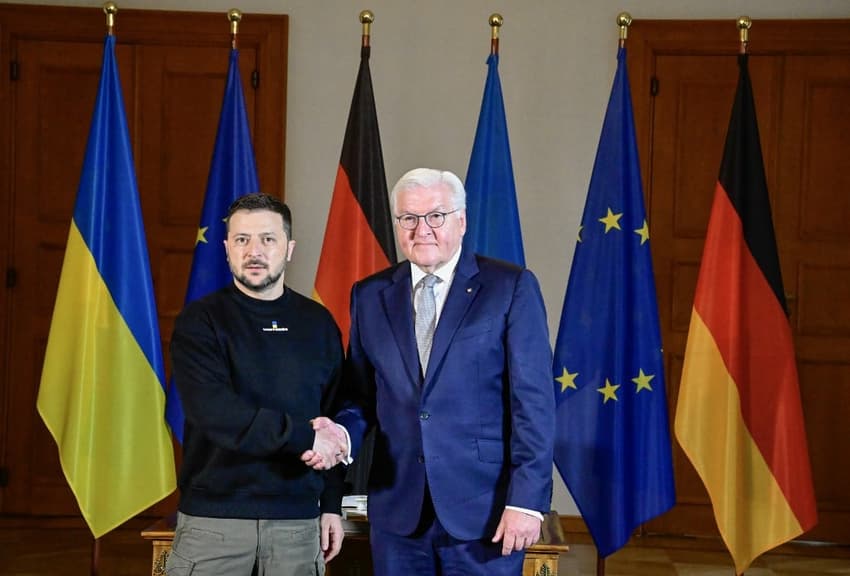 Zelensky arrives in Germany as Ukraine prepares counter-offensive