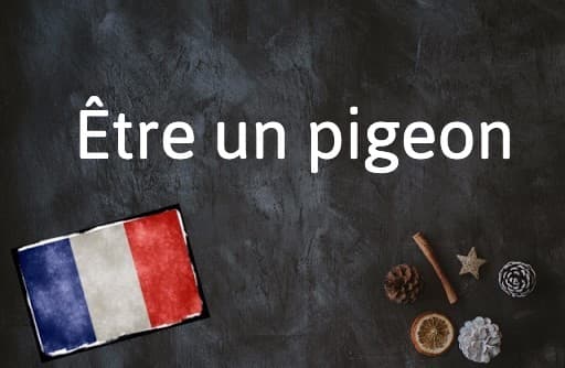 French Expression of the Day: Être un pigeon