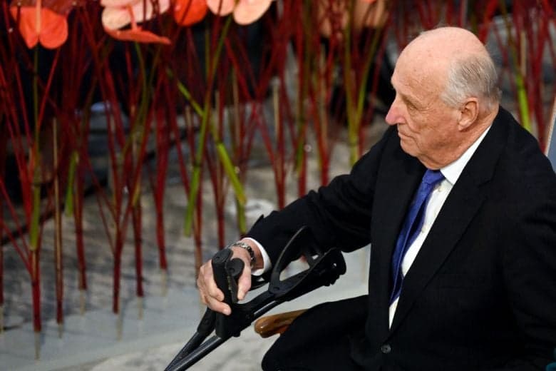 Norway's King Harald hospitalised again due to infection