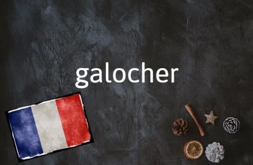 French word of the Day: Galocher