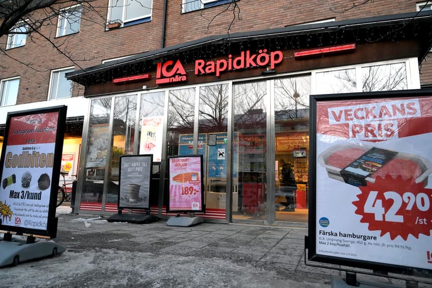 Swedish food prices drop as inflation beats expectations
