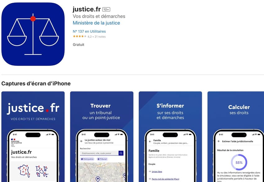 France launches new app to make it easier to get legal help