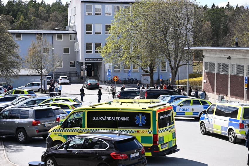 Boy arrested after injuring staff member in Stockholm school stabbing