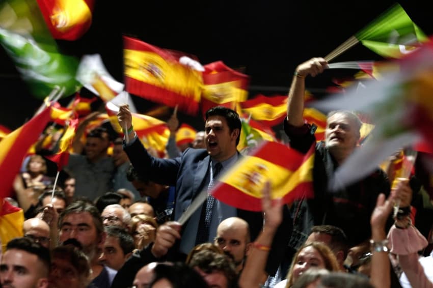 Far right takes share of power in third region in Spain