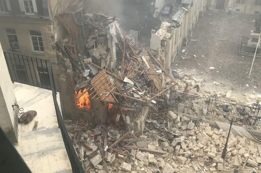 Search continues at site of Paris fashion school hit by explosion