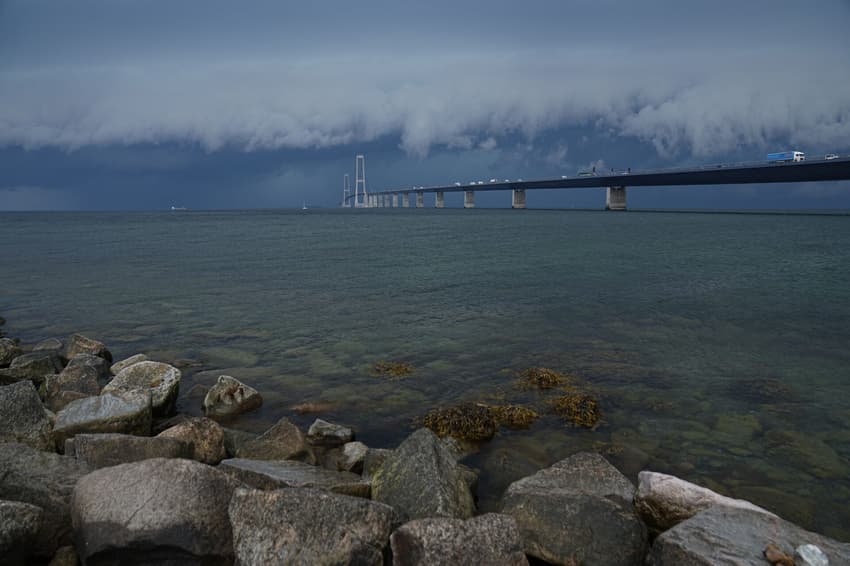 IN PICTURES: Thunderstorms over Denmark as summer weather turns