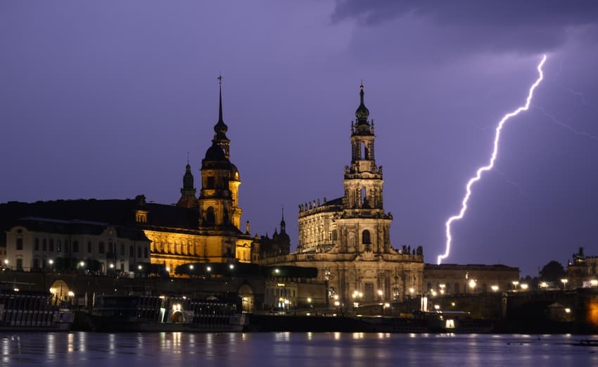 IN PICTURES: Storms and torrential rain wreak havoc across Germany