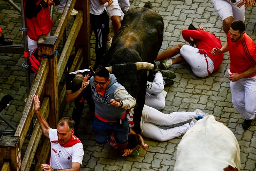 Spain's San Fermín bull runs wrap up with 35 injured but no deaths