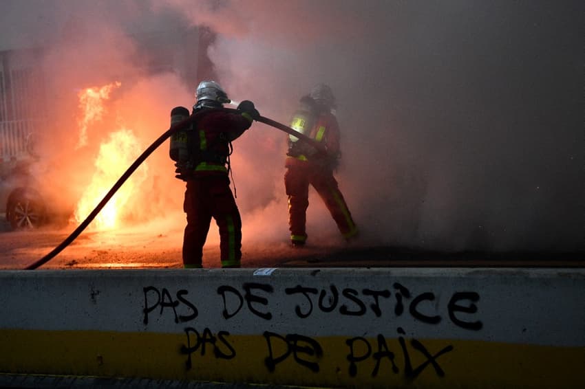 Firefighter dies tackling blaze during French riots: interior minister