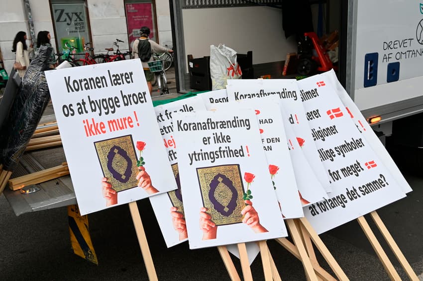 Denmark seeks limits on protests involving Quran burnings