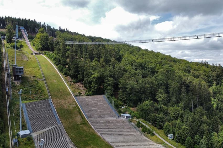 Germany's longest footbridge opens in Hesse