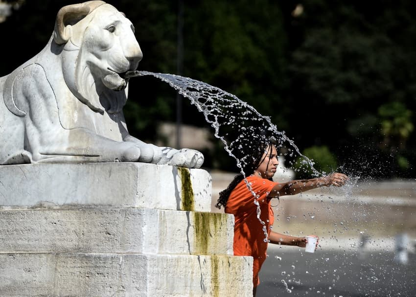 Most of Italy on red alert for Wednesday as heatwave set to peak