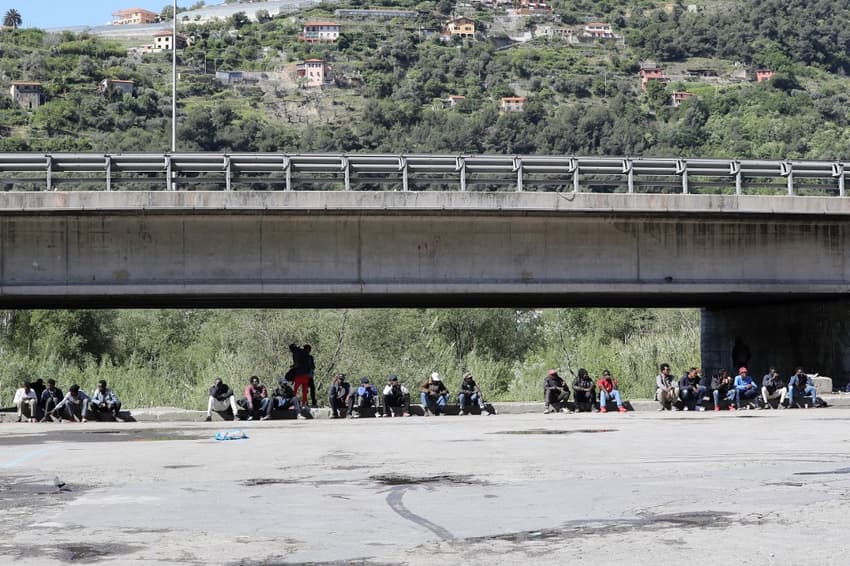 Migrants at Italy-France border being treated 'inhumanely'