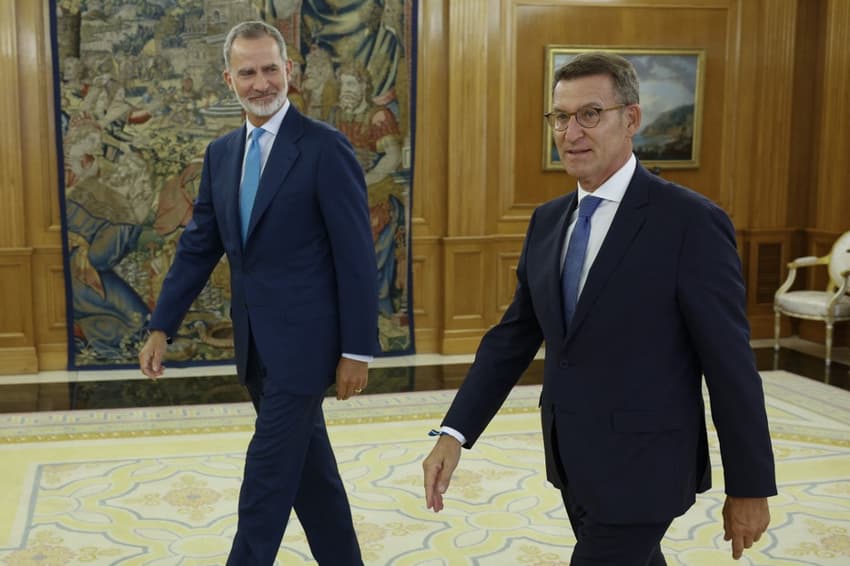 Spain's king calls on right-wing leader to try to form government