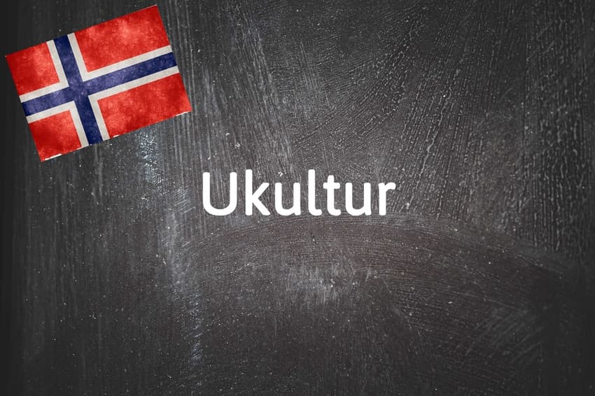 Norwegian word of the day: Ukultur 