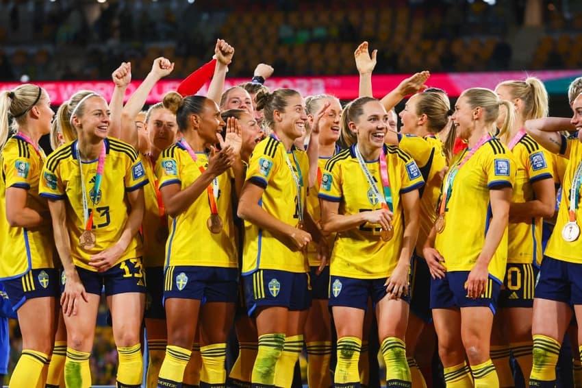 Sweden secure World Cup bronze with 2-0 win over home team Australia