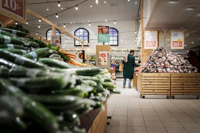 Swedish inflation holds steady – but food prices are on the rise