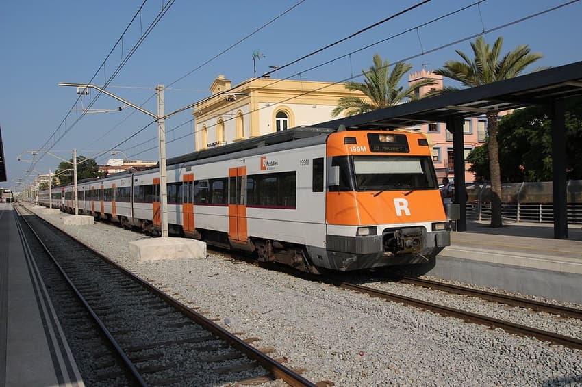 Four hit and killed by train in Spain's Catalonia