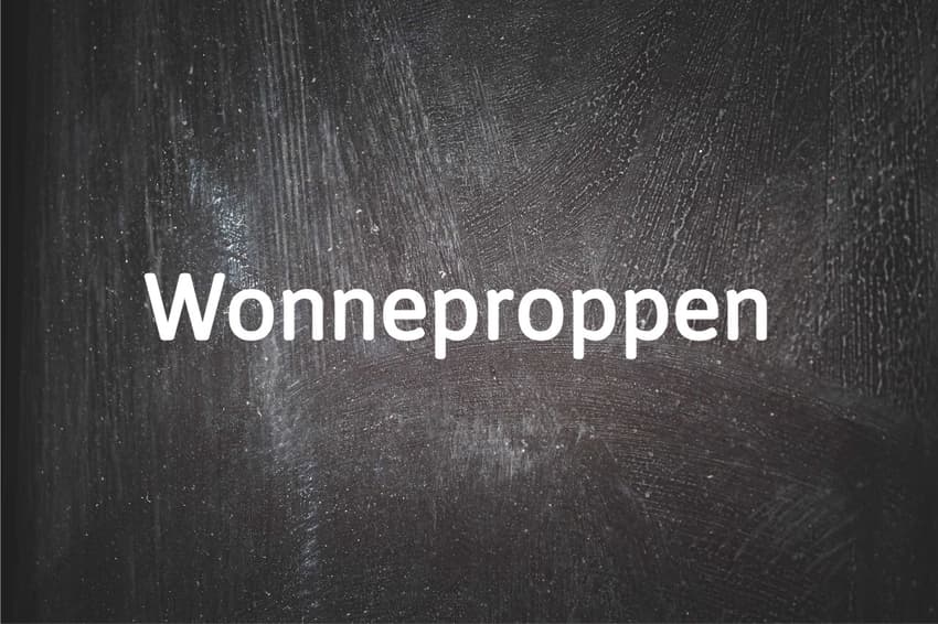 German word of the day: Wonneproppen