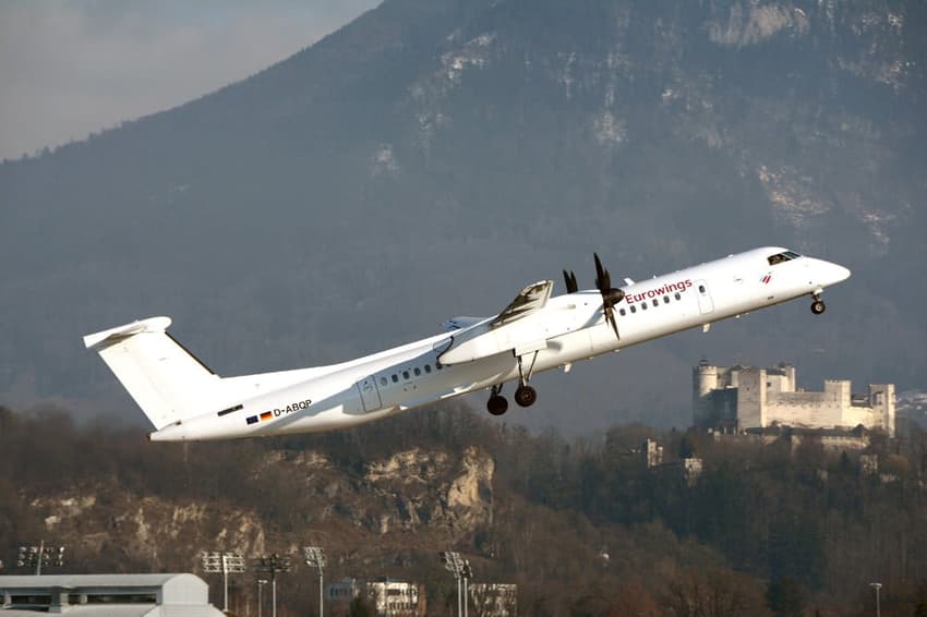 What direct flights can I get from regional airports in Austria?