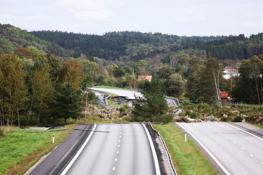 Swedish motorway landslide: What happens next?