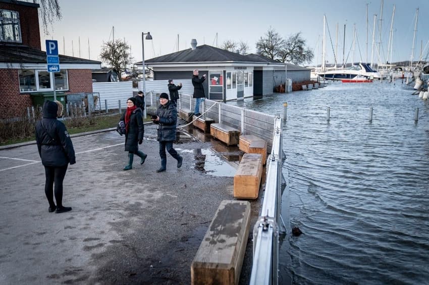 What can homeowners in Denmark do to protect houses from high water damage?