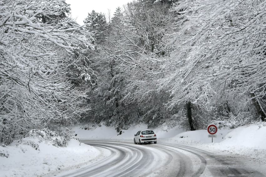 MAP: Where in France do I need snow tyres this winter?