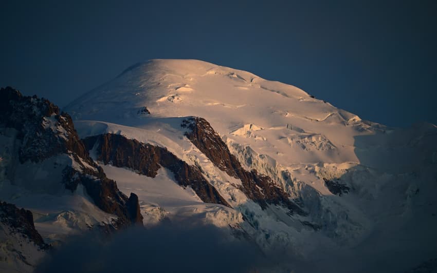 Mont Blanc shrinks by over two metres in two years