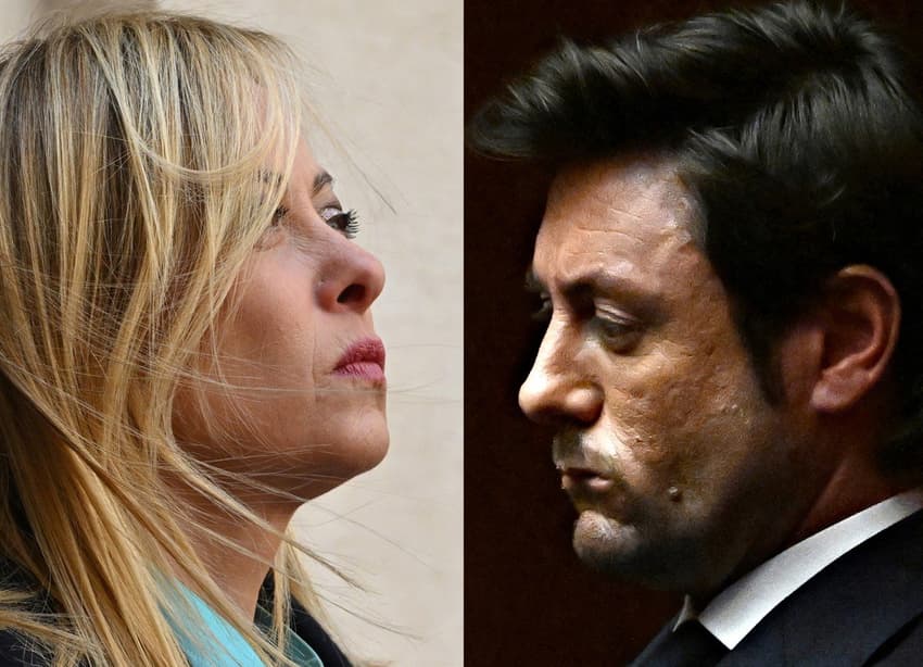 Italian PM Meloni announces separation from partner after sleaze scandal