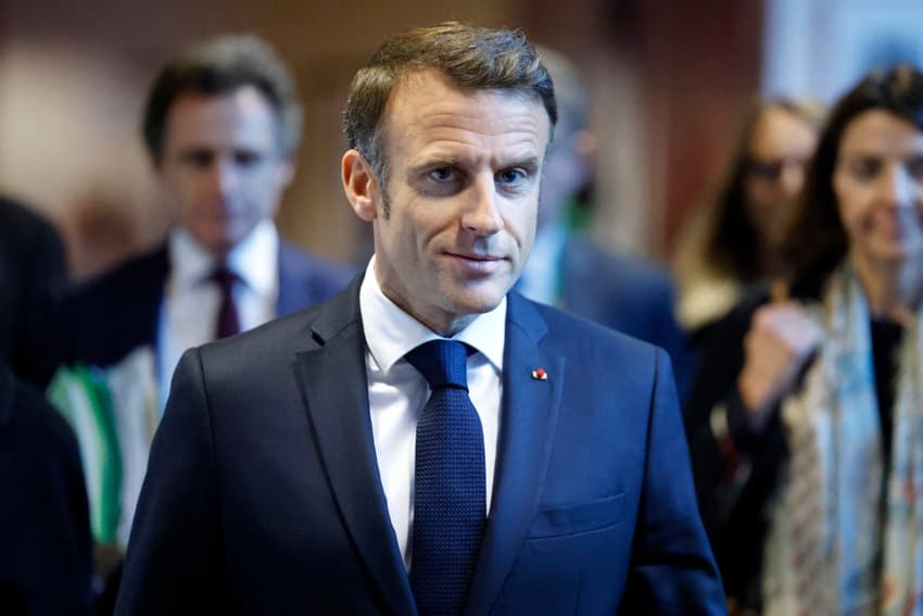 French President calls for 'humanitarian truce' in Hamas-Israel conflict