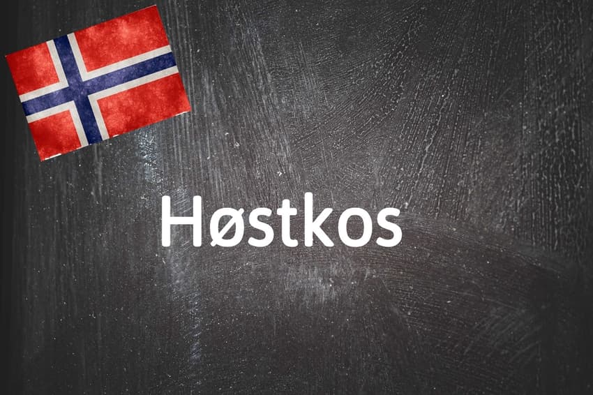 Norwegian word of the day: Høstkos 