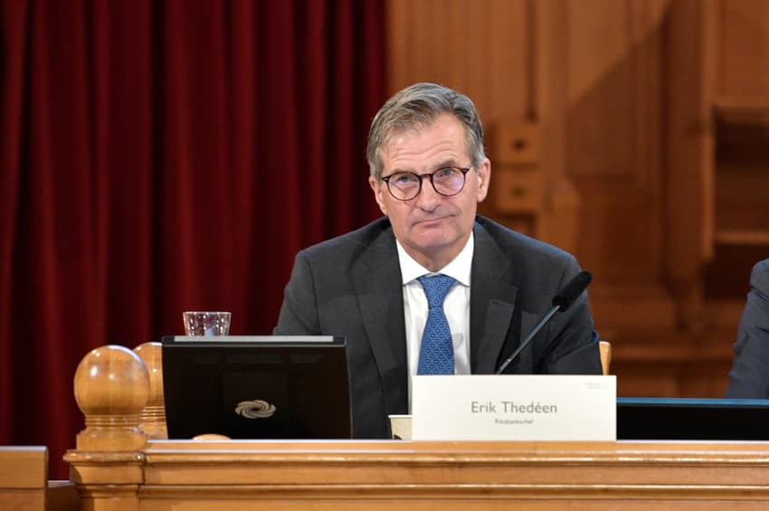 Swedish central bank seeks billions to restore capital base